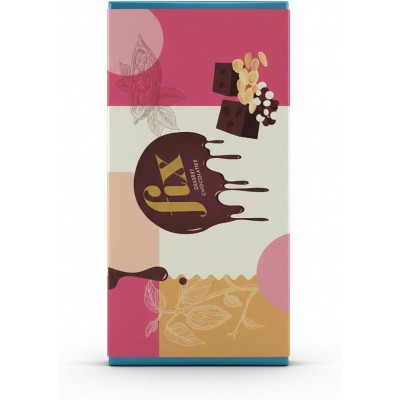 Fix Dessert Chocolatier Kunafa Chocolate Bar 200g