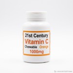 21st Century Vitamin C Chewable Orange 1000mg