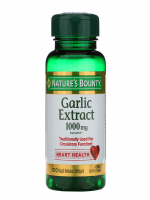 Nature’s Bounty, Garlic Extract, 1,000 mg, 100 Rapid Release Softgels - Best Price in Bangladesh | Shampoobd