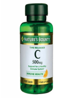 Nature’s Bounty Vitamin C 500 mg Capsules Time Released 100 Capsules - Best Price in Bangladesh | Shampoobd
