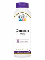 21st Century Cinnamon 1000mg 120 Capsules - Best Price in Bangladesh | Shampoobd