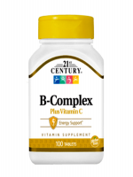 21st Century B-Complex Plus Vitamin C 100 Tablets - Best Price in Bangladesh | Shampoobd