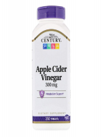 21st Century Apple Cider Vinegar 300mg 250 Tablets - Best Price in Bangladesh | Shampoobd