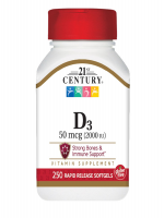 21 Century HealthCare 21st Century Vitamin D3 250 ea - Best Price in Bangladesh | Shampoobd
