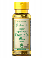 puritan-s-pride-vitamin-d3-50mcg-2000-iu-100-softgels - Best Price in Bangladesh | Shampoobd