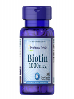Puritan’s Pride Biotin 1000mcg 100 Tablets - Best Price in Bangladesh | Shampoobd