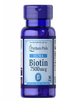 Puritan’s Pride Biotin 7500mcg 50 Tablets - Best Price in Bangladesh | Shampoobd
