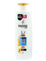 Pantene Pro-V Classic Clean 3in1 Shampoo Conditioner Treatment 700ml | Premium Haircare Solution - Best Price in Bangladesh | Shampoobd
