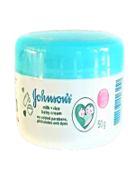 Johnson’s Baby Milk Rice Cream - Baby's Perfect Skincare Solution in 50G - Best Price in Bangladesh | Shampoobd