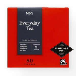 M&S Fairtrade Everyday Tea Bags 160ps - Best Price in Bangladesh | Shampoobd