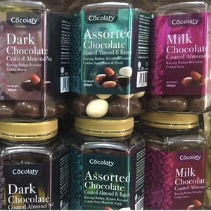 Cocolaty Assorted Almond & Raisin: Milk & White Chocolate Coated - 160G - Best Price in Bangladesh | Shampoobd