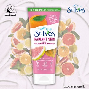 ST. Ives Radiant Skin Pink Lemon & Mandarin Orange Scrub 150ml - Best Price in Bangladesh | Shampoobd