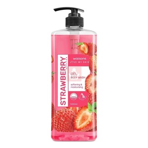 Watsons Strawberry Gel Body Wash 1000ml - Best Price in Bangladesh | Shampoobd