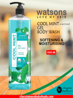 Watsons Cool Mint Gel Body Wash 1000ml - Refreshing Mint Body Cleanser for a Cooling Shower Experience - Best Price in Bangladesh | Shampoobd