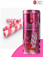 Eterna Premium Wafer Roll Strawberry 350G - Best Price in Bangladesh | Shampoobd