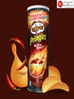 Pringles Perfect Flavor Hot & Spicy 165G - Irresistible Heat and Exciting Zest! - Best Price in Bangladesh | Shampoobd