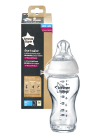 Tommee Tippee Closer to Nature Glass feeding Bottle 250ml - Best Price in Bangladesh | Shampoobd