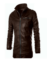 Gents Full Artificial Leather Jacket - Vip1 Blue - Best Price in Bangladesh | Shampoobd