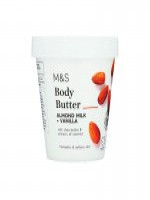 M&S Almond Milk & Vanilla Body Butter 200ml: Hydrate and Nourish Your Skin - Best Price in Bangladesh | Shampoobd