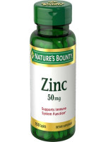 Nature's Bounty Chelated Zinc 50mg 100 Caplets - Best Price in Bangladesh | Shampoobd