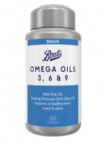 Boots Omega Oils 3,6& 9 For Brain 180 Capsules - Best Price in Bangladesh | Shampoobd