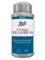 Boots Max Strength Cod Liver Oil For Joints 180 Capsules - Best Price in Bangladesh | Shampoobd