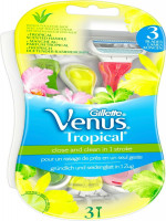 Gillette Venus Tropical Close and Clean 1 Stroke Razor 3 Piece - Best Price in Bangladesh | Shampoobd