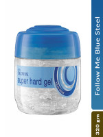 Follow Me Super Hard Blue Steel Gel 320g - Best Price in Bangladesh | Shampoobd