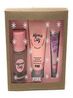 Victoria's Secret PINK Gift Set 3 Piece Warm & Cozy Mist, Lotion, Lip Oil - Best Price in Bangladesh | Shampoobd