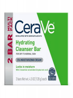CeraVe Hydrating Cleansing 2 Bar Soap For Dry To Normal Skin 2x128g - Best Price in Bangladesh | Shampoobd