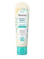 Aveeno Positively Mineral Sensitive Skin Sunscreen Broad Spectrum SPF 50 88ml - Best Price in Bangladesh | Shampoobd