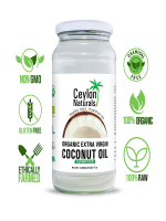 Ceylon Naturals Organic Extra Virgin Coconut Oil 1000ml - Best Price in Bangladesh | Shampoobd
