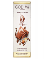 Godiva Masterpieces Milk Chocolate Hazelnut Oyster Bar 83g - Best Price in Bangladesh | Shampoobd