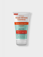 Neutrogena Oil-Free Acne Stress Control Salicylic Acid Power Cream Face Wash - 177ml - Best Price in Bangladesh | Shampoobd