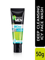 Garnier - Men Oil Clear Deep Cleansing Icy Face Wash - 50gm - Best Price in Bangladesh | Shampoobd