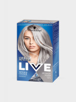 Schwarzkopf Live Intense Colour Urban Metallics Permanent Hair Dye Metallic Silver U71 - Best Price in Bangladesh | Shampoobd