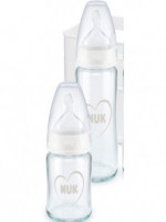 NUK First Choice+ Anti-Colic Glass Baby Bottle 240 mL - Best Price in Bangladesh | Shampoobd