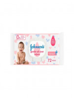 Johnson's Gentle All Over Wipes - 72 Pcs - Best Price in Bangladesh | Shampoobd