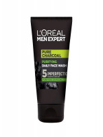 LOreal Men Expert Pure Charcoal Purifying Daily Face Wash 100ml - Best Price in Bangladesh | Shampoobd