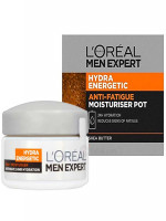 L'Oreal Men Expert Hydra Energetic Anti Fatigue Moisturiser Pot 50ml | Energize Your Skin with this Potent Formula - Best Price in Bangladesh | Shampoobd