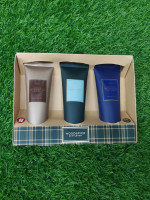 M&s Woodspice Gentlemen Rare Shower Gel Set pack of x3,Amber,original,Royal blue - Best Price in Bangladesh | Shampoobd