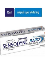 Sensodyne Rapid Whitening Toothpaste - 75ml: Get Fast Relief for Sensitive Teeth! - Best Price in Bangladesh | Shampoobd