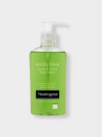 Neutrogena Visibly Clear Pore & Shine Daily Wash 200ml - Banish Impurities for Clear, Radiant Skin - Best Price in Bangladesh | Shampoobd