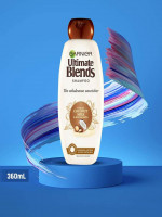 Garnier Ultra Doux/Whole Blends Coconut Milk & Macadamia Shampoo: Nourish Your Hair with a Luxurious Blend of Coconut Milk and Macadamia Nut Oil - Best Price in Bangladesh | Shampoobd
