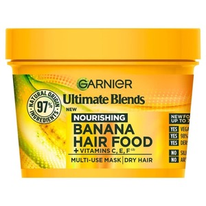 Garnier Ultimate Blends Hair Food Banana 3-In-1 Dry Hair Mask Treatment - Best Price in Bangladesh | Shampoobd