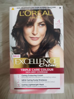 Buy Excellence Creme 4 Natural Dark Brown Hair Dye online – Trusted Cosmetics Shop Bangladesh | Shampoobd