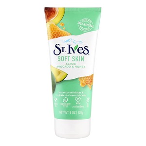 ST. Ives Soft Skin Scrub: Avocado & Honey 170g | Exfoliate and Nourish Your Skin