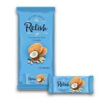 Relish Coconut & Oats Cookies 504G