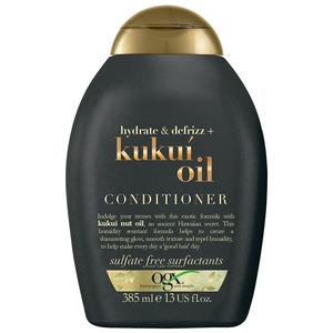 OGX Kukui Oil Sulfate Free Conditioner for Frizzy Hair, 385 ml