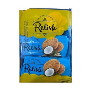 Relish Coconut & Oats Cookies 6pcs pack